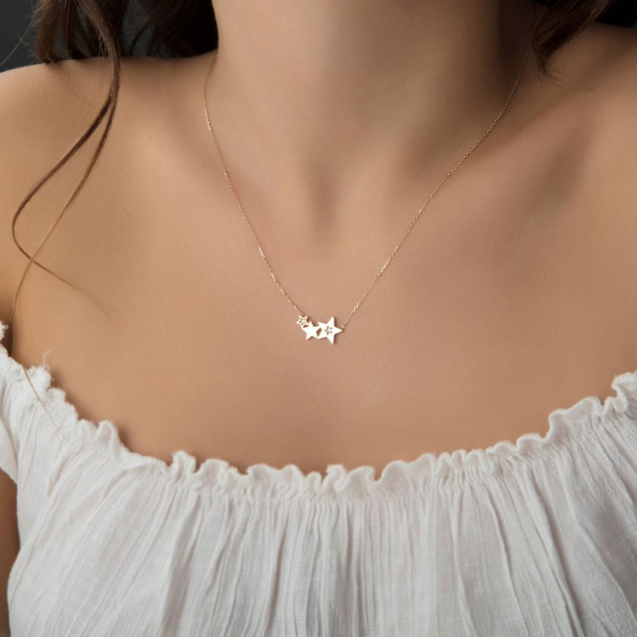 Yıldız Kolye 3'lü