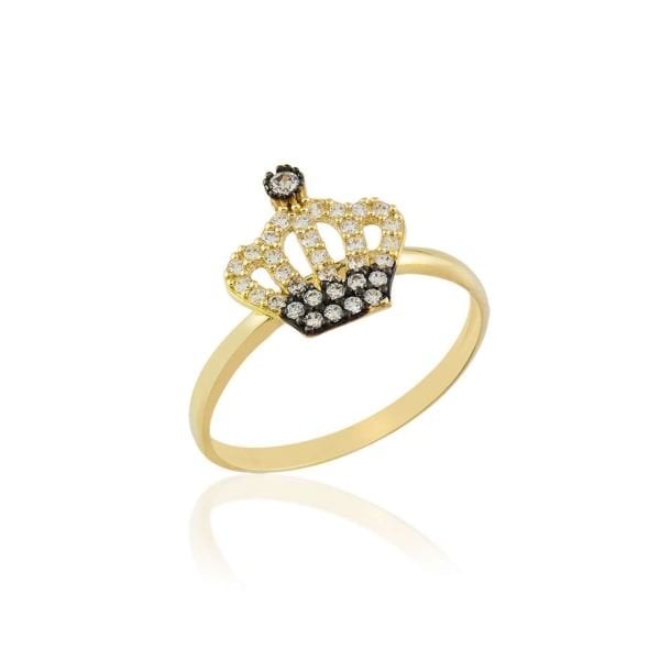 Kral Tacı Yüzük (Taşlı)