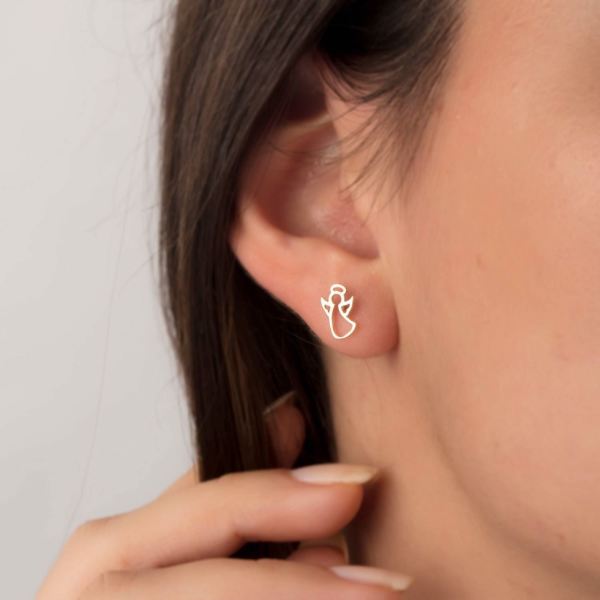 Melek Küpe (Taşsız)