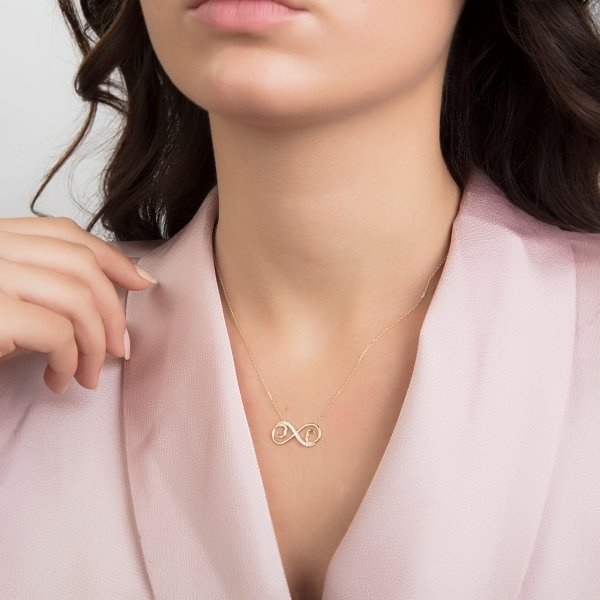 Sonsuzluk Kolye Kalpli