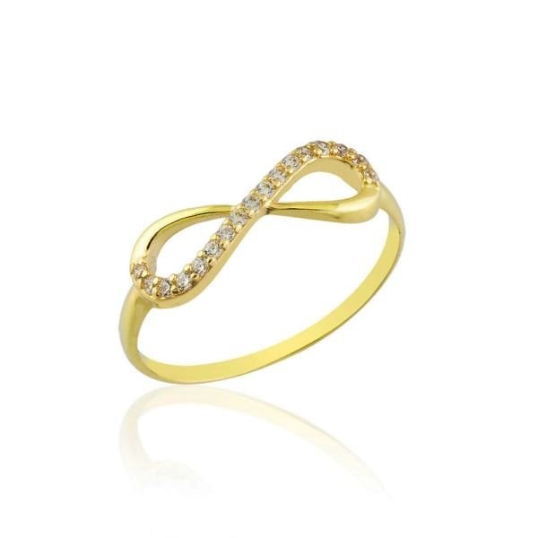 Sonsuzluk Yüzük (Yarı Taşlı)